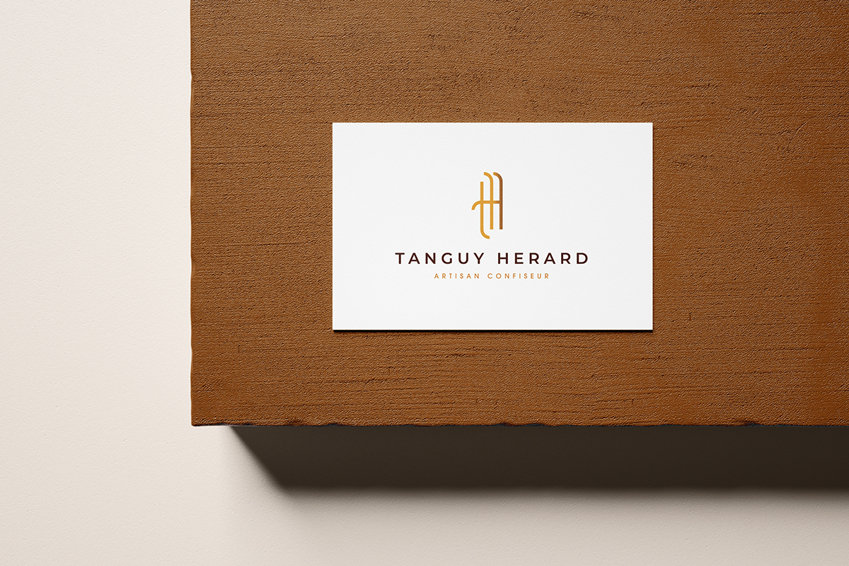 logo tanguy herard confiseur création logo troyes reims