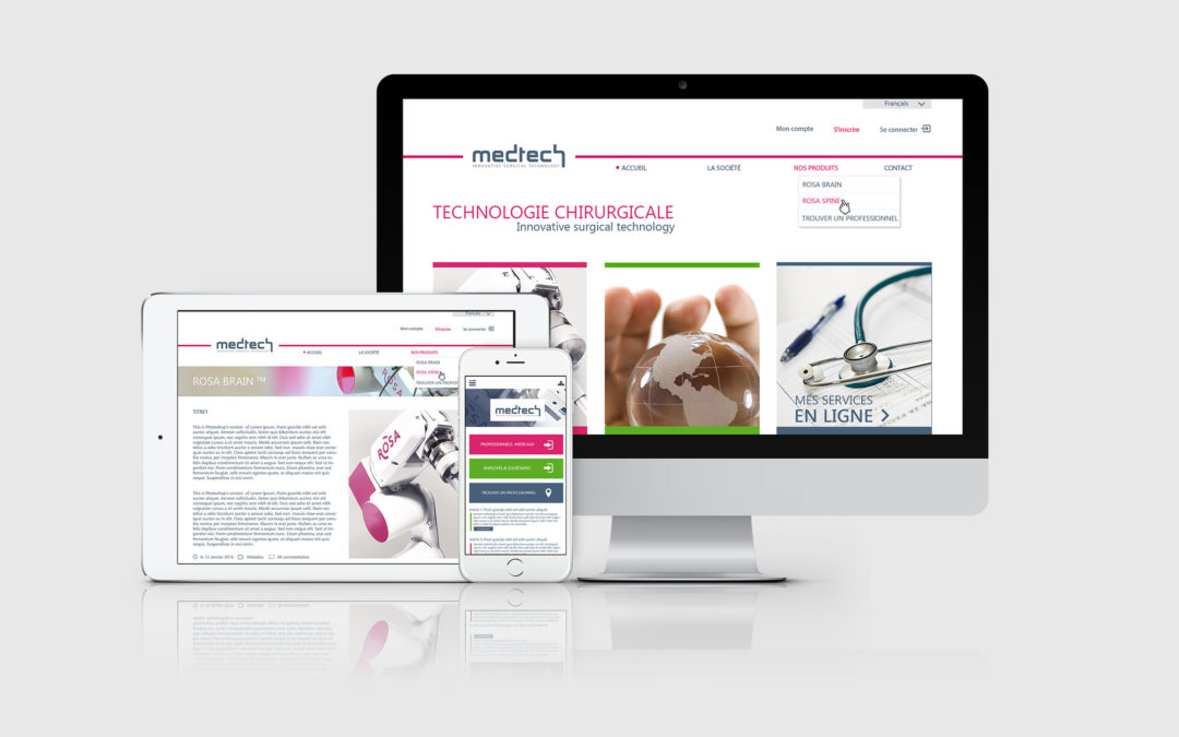 Webdesign – Medtech