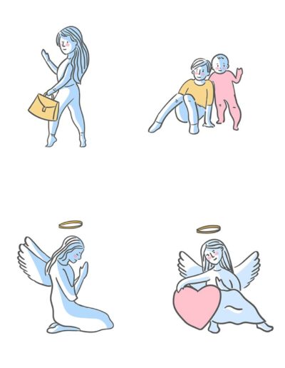 illustration presse picto