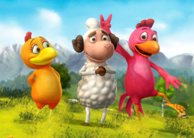 compositing – les p’tites poules