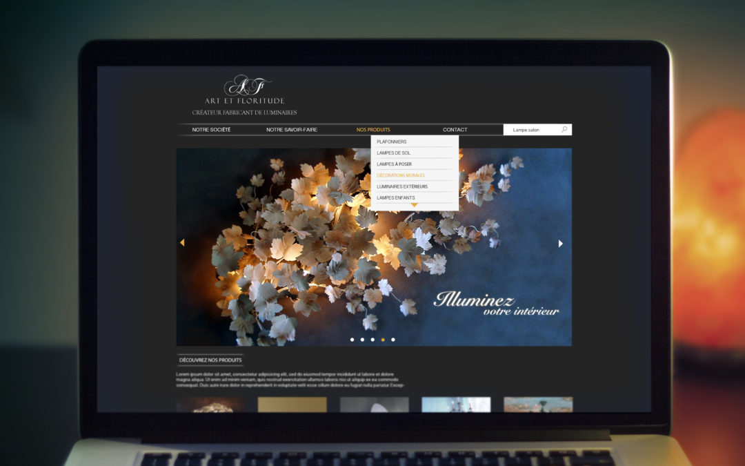 Webdesign – Art et Floritude