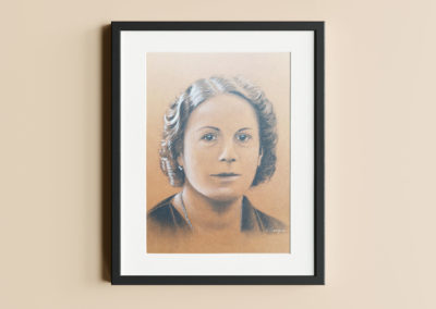 portraitiste troyes fusain