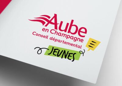 création logo troyes aube graphisme
